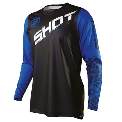 Camiseta de motocross Shot DEVO SLAM KID - BLUE Ref : SO1995 