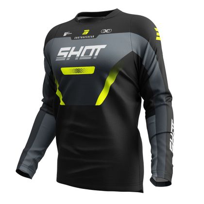 Maillot cross Shot DEVO - STRUCK 2026 - Gris Ref : SO3158 