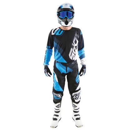 Camiseta de motocross Shot DEVO ULTIMATE -BLACK BLUE 2019