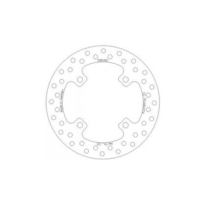 Disque de frein Rond CC Products DISQUE DE FREIN ARRIERE