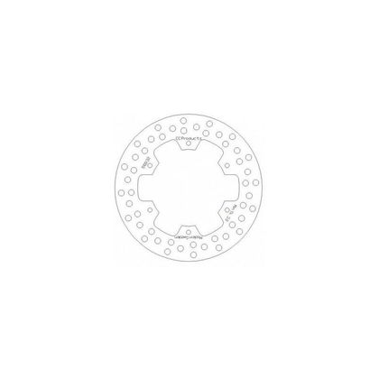 Disque de frein Rond CC Products DISQUE DE FREIN AVANT