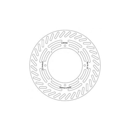 Disque de frein Rond CC Products DISQUE DE FREIN AVANT/ARRIERE (selon modèle)