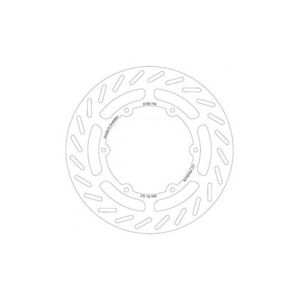 Disque de frein Rond CC Products DISQUE DE FREIN AVANT