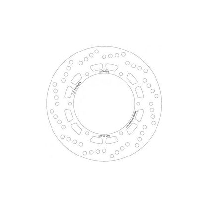 Disque de frein Rond CC Products DISQUE DE FREIN AVANT