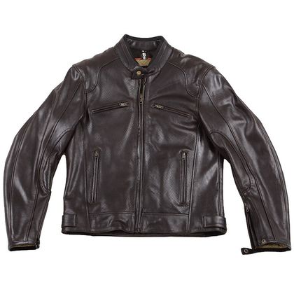 Blouson Moto Helstons DISTRICT CUIR FENDER Ref : HS0150 