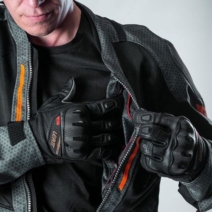 Leatt FlowTour 4.5 - KORT Motorvest - Grijs / Zwart