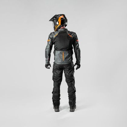 Leatt FlowTour 4.5 - KORT Motorvest - Grijs / Zwart