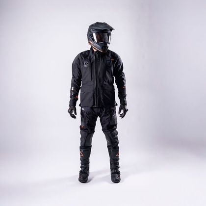 Leatt Rally 7.5 Motorvest - Zwart / Grijs