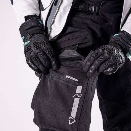 Pantalon Moto Leatt DriTour 5.5 - FEMME - Noir / Gris