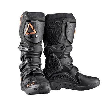 Bottes enduro Leatt 8.5 HydraDri - Noir / Marron Ref : LB1209 