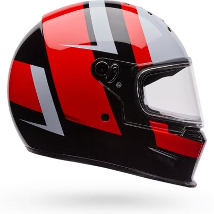 Bell ELIMINATOR - SIDETRACK Integraalhelm - Rood / Zwart