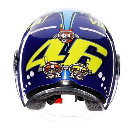 AGV ETERES - ROSSI MISANO 2015 Kopfhörer - Mehrfarbig