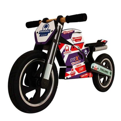 Bicicleta de equilibrio Evo-X Racing KIDDI MOTO PRAMAC (Edition limitée) - Violeta / Blanco Ref : EXR0035 / 916-1157 