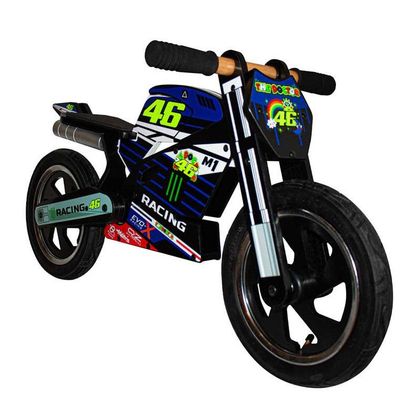 Bicicleta de equilibrio Evo-X Racing KIDDI MOTO VR46 (Edition limitée) - Azul / Amarillo Ref : EXR0036 / 916-1146 