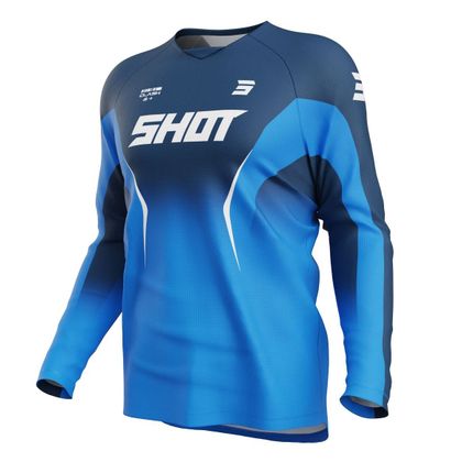Maillot cross Shot DRAW - CLASH 2026 - Bleu Ref : SO3161 