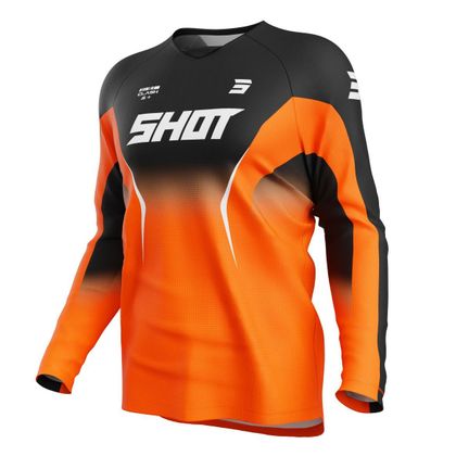 Maillot cross Shot DRAW - CLASH 2026 - Orange Ref : SO3163 