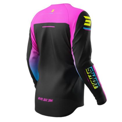 Shot DRAW BLOCK KID Cross-Trikot - Rosa