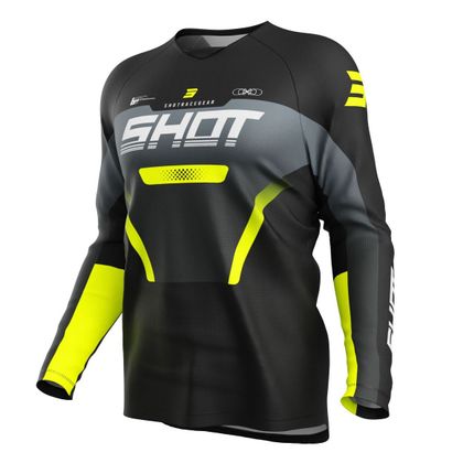 Maillot cross Shot DRAW - STRUCK - ENFANT - Gris Ref : SO3172 