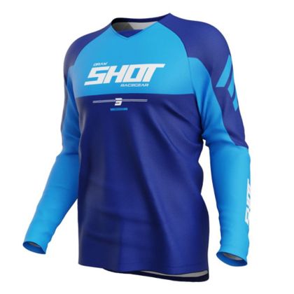 Shot DRAW PRIVATE 2025 Cross-Trikot - Blau Ref : SO2944 