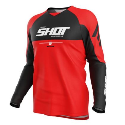 Shot DRAW PRIVATE 2025 Cross-Trikot - Rot Ref : SO2948 