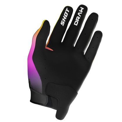 Gants cross Shot DRAW - SHADE 2026 - Rose / Jaune