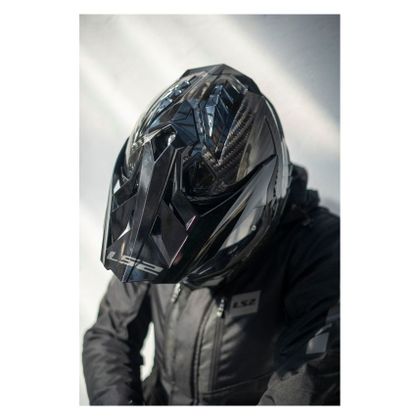 Capacete integral LS2 MX701 - EXPLORER CARBON - SÓLIDO