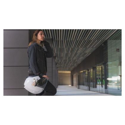 LS2 OAKY FEMME Motorweste - Blau / Schwarz