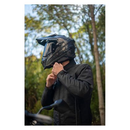 Capacete integral LS2 MX701 - EXPLORER CARBON - SÓLIDO