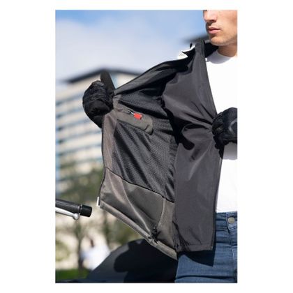 Veste Moto LS2 BOLTON AIR - Gris / Vert