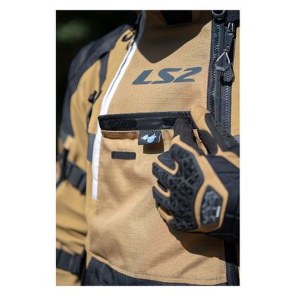 Veste Moto LS2 X-MASTER - Beige / Noir