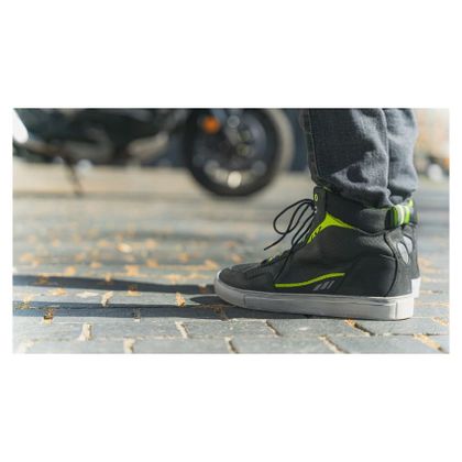 LS2 ZOE Motorbike sneakers - Black / Yellow