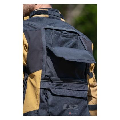 Veste Moto LS2 X-MASTER - Beige / Noir