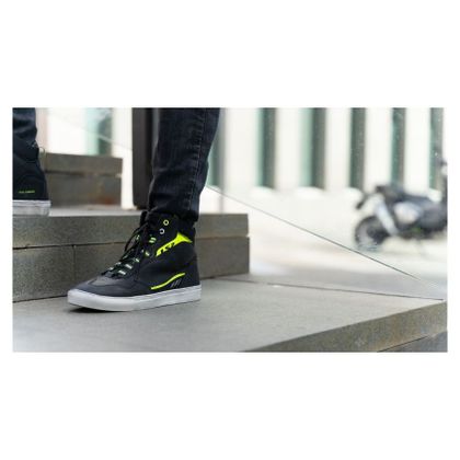 LS2 ZOE Motorbike sneakers - Black / Yellow