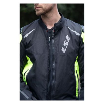 Veste Moto LS2 ZOOM - Noir / Jaune