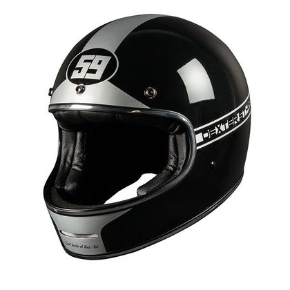 Casque Dexter MARTY FIFTY NINER SILVER AND BINOCLE PACK