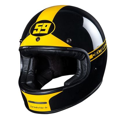 Casque Dexter MARTY FIFTY NINER YELLOW Ref : DX0091 