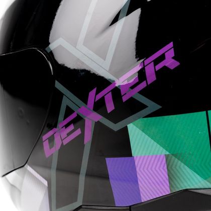 Casque Dexter ELEVEN WONDERWORLD - Negro / Violeta