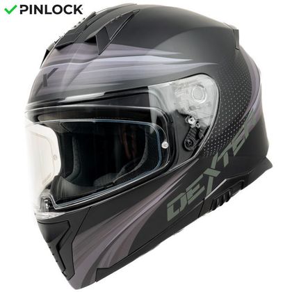 Casco Dexter ELEVEN STRANGER - Negro / Gris Ref : DX0626 