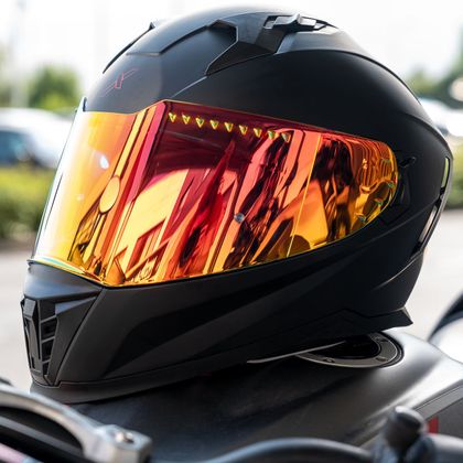 Ecran casque Dexter EROS - Iridium / Orange