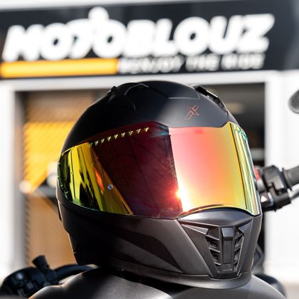 Ecran casque Dexter EROS - Iridium / Orange