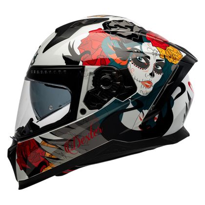 Casco Dexter EROS CALAVERA - Blanco