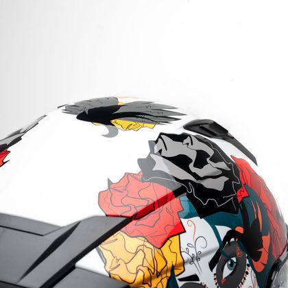 Casco Dexter EROS CALAVERA - Blanco