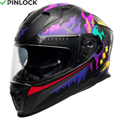 Casque intégral Dexter EROS PSYCHO - Noir Ref : DX0696 