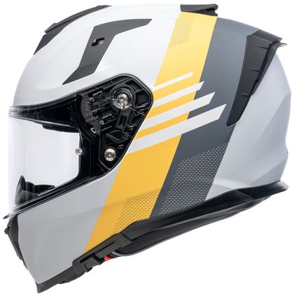 Casque Dexter MIRAGE PRYSM - Gris / Jaune