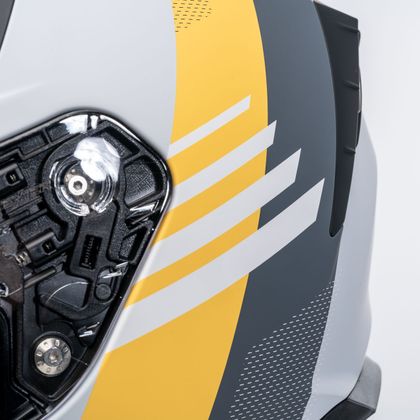 Casque Dexter MIRAGE PRYSM - Gris / Jaune