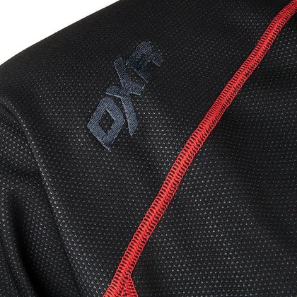 Camiseta térmica DXR WINTERCORE ZIP - Negro / Rojo