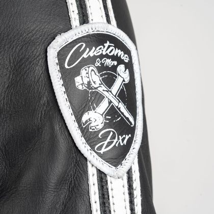 Blouson DXR CRAFT CE - Noir / Blanc