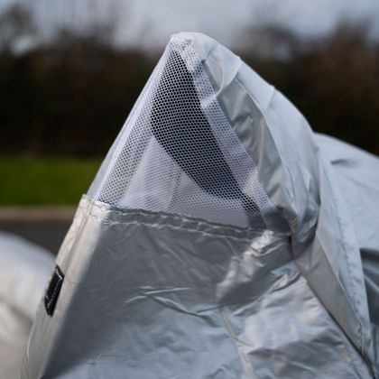 DXR EERSTE L Motorhoes Universeel - Grijs