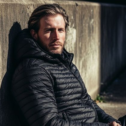 Doudoune moto DXR BOLSTER - Noir