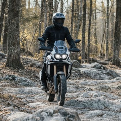 Veste Moto DXR CAIRO - Noir